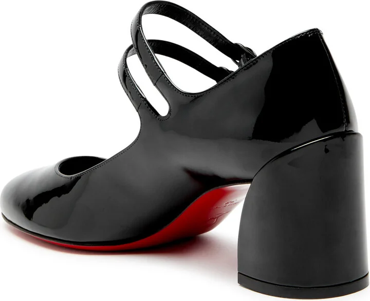 Christian Louboutin Miss Jane 55 Patent Leather Pumps - Image 2
