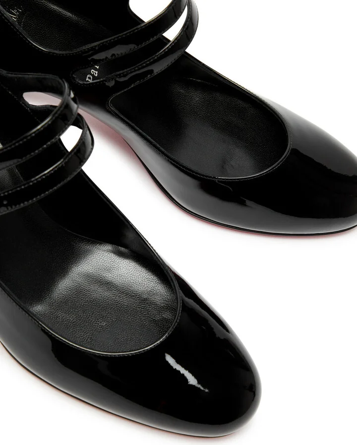 Christian Louboutin Miss Jane 55 Patent Leather Pumps - Image 3
