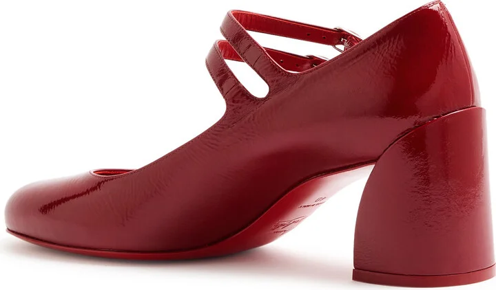 Christian Louboutin Miss Jane 55 Patent Leather Pumps - Image 2