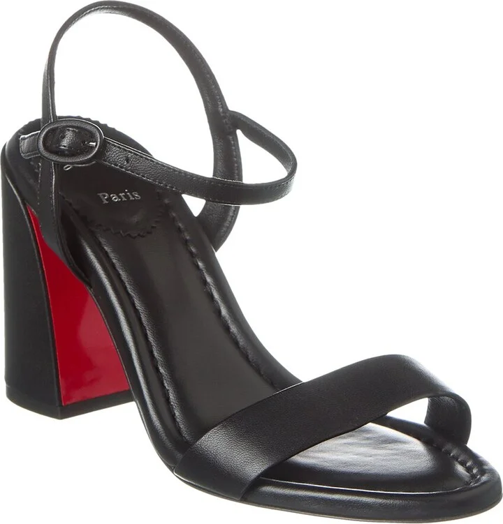Christian Louboutin Miss Jane 85 Leather Sandal