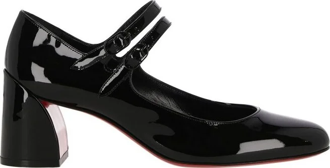 Christian Louboutin Miss Jane Double-Strapped Pumps