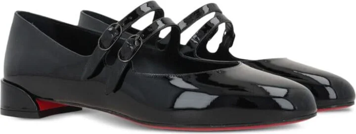 Christian Louboutin Miss Jane Patent Leather Ballets - Image 4