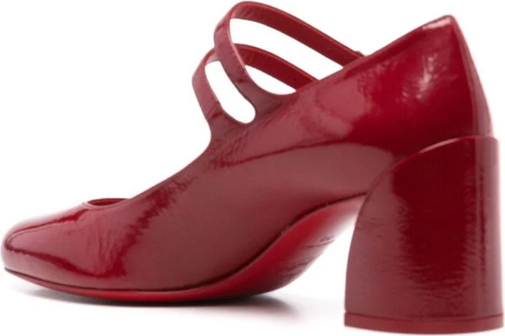 Christian Louboutin Miss Jane Patent Leather High Heel Shoes - Image 2
