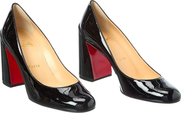 Christian Louboutin Miss Sab 85 Patent Pumps (Authentic Pre-Loved)
