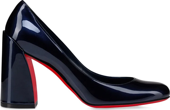 Christian Louboutin Miss Sab Patent Leather Pumps 85