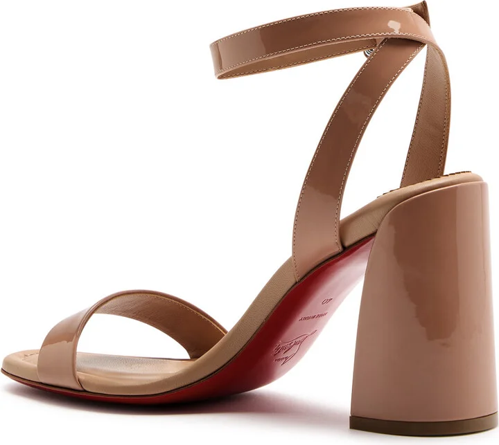 Christian Louboutin Miss Sabina 85 Patent Leather Sandals - Image 6