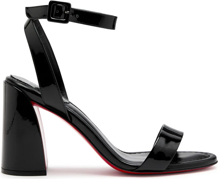 Christian Louboutin Miss Sabina 85 Patent Leather Sandals