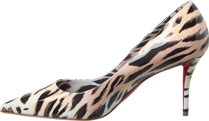 Christian Louboutin Miss Z 80 Leather Pump - Image 2