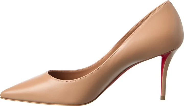Christian Louboutin Miss Z 80 Leather Pump - Image 2