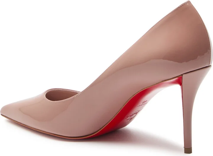 Christian Louboutin Miss Z 80 Patent Leather Pumps - Image 2