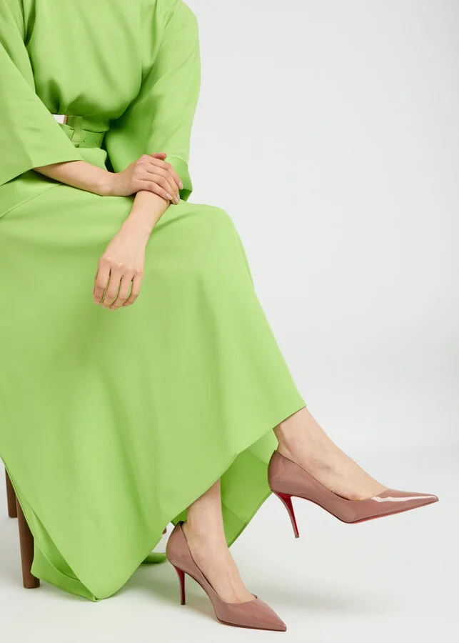 Christian Louboutin Miss Z 80 Patent Leather Pumps - Image 5