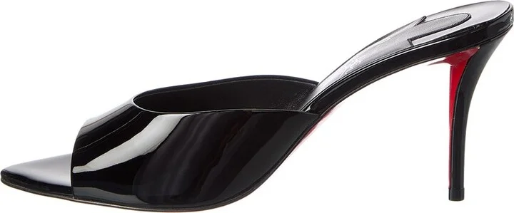 Christian Louboutin Miss Z 80 Patent Mule - Image 2