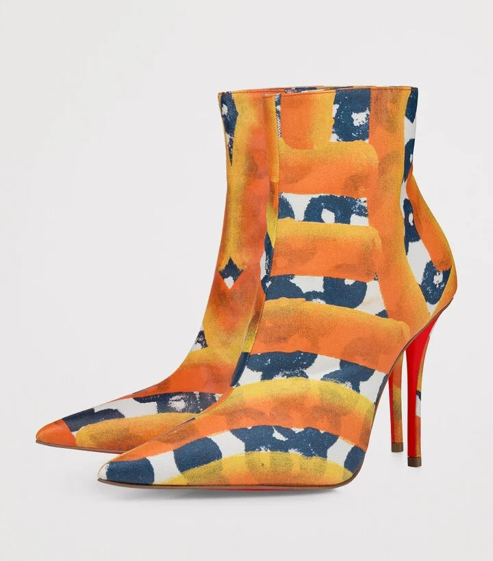 Christian Louboutin Miss Z Ankle Boots 100 - Image 3