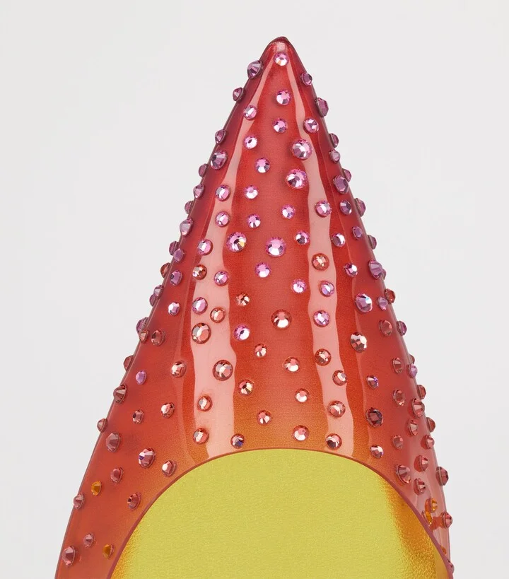Christian Louboutin Miss Z Degrastrass 100 Heeled Courts - Image 3