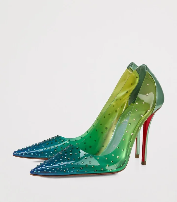 Christian Louboutin Miss Z Degrastrass Pumps 100 - Image 2