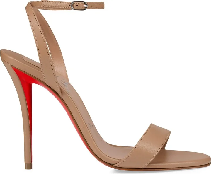 Christian Louboutin Miss Z Leather Heeled Sandals 100