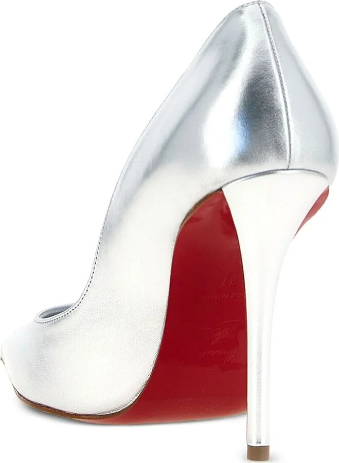 Christian Louboutin Miss Z Leather Pumps - Image 3