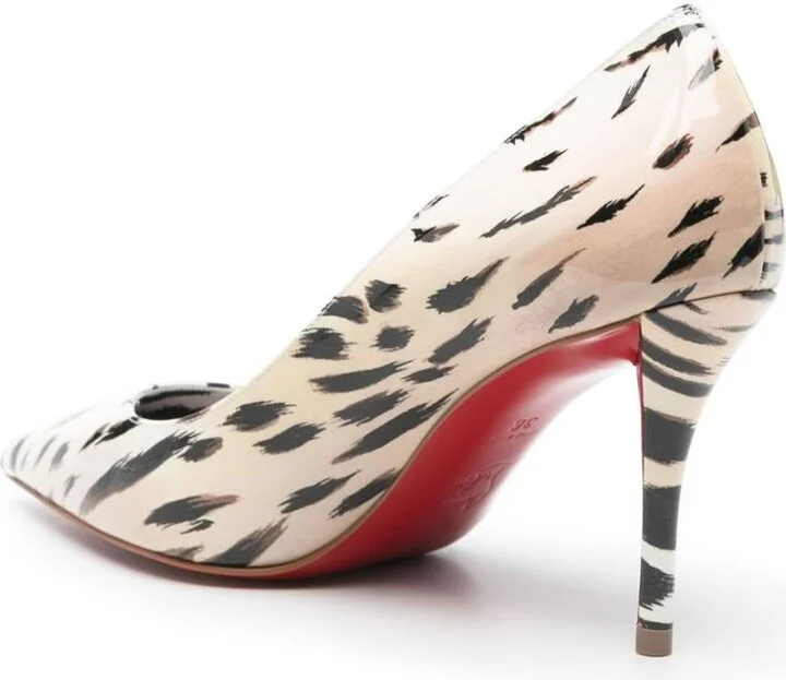 Christian Louboutin Miss Z Leather Pumps - Image 2