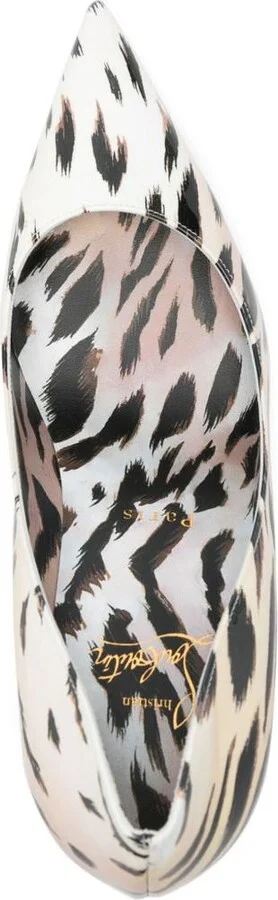 Christian Louboutin Miss Z Leather Pumps - Image 3