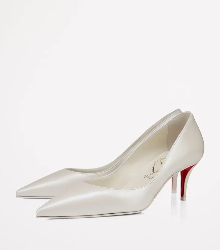 Christian Louboutin Miss Z Nappa Leather Pumps 60 - Image 2