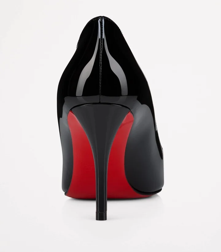 Christian Louboutin Miss Z Patent Leather Pumps 80 - Image 3