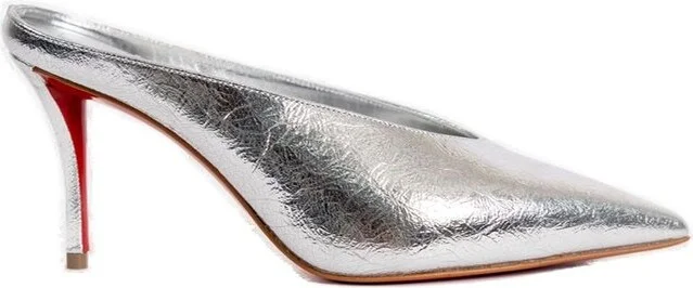 Christian Louboutin Miss Z Slimimule Pointed Toe Mules