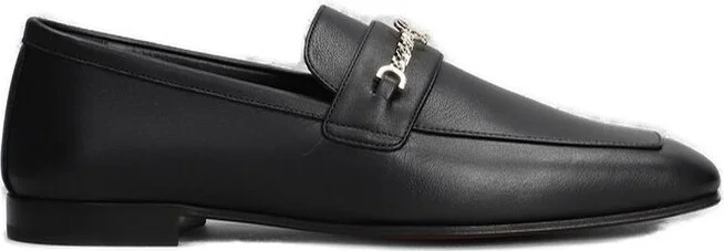 Christian Louboutin Mj Logo Plaque Loafers