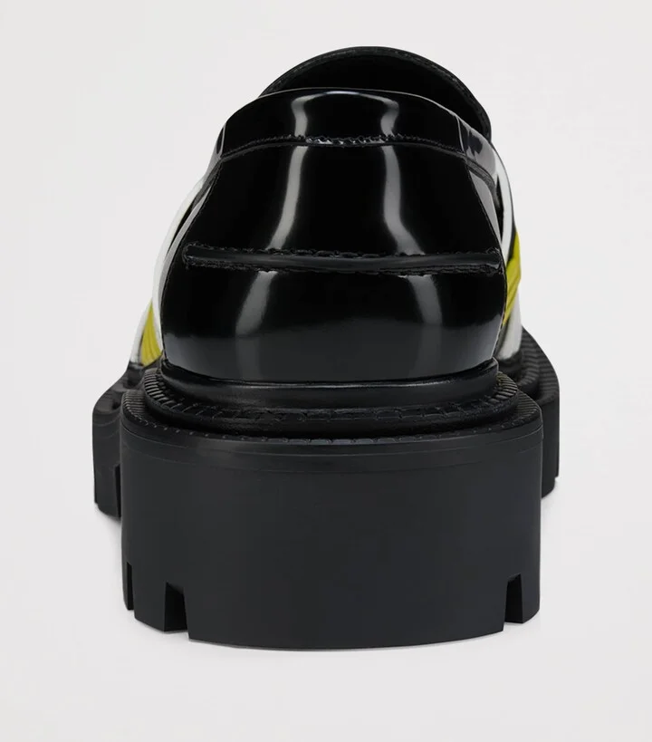 Christian Louboutin Moc College Leather Loafers - Image 6