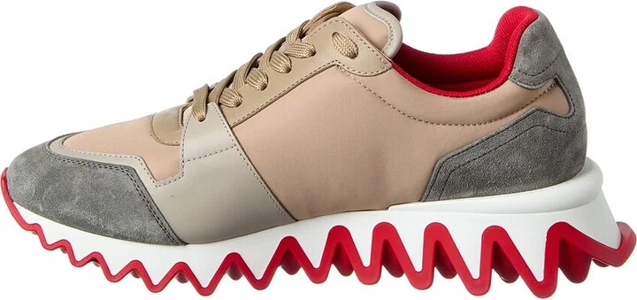 Christian Louboutin Nastroshark Leather & Nylon Sneaker - Image 2