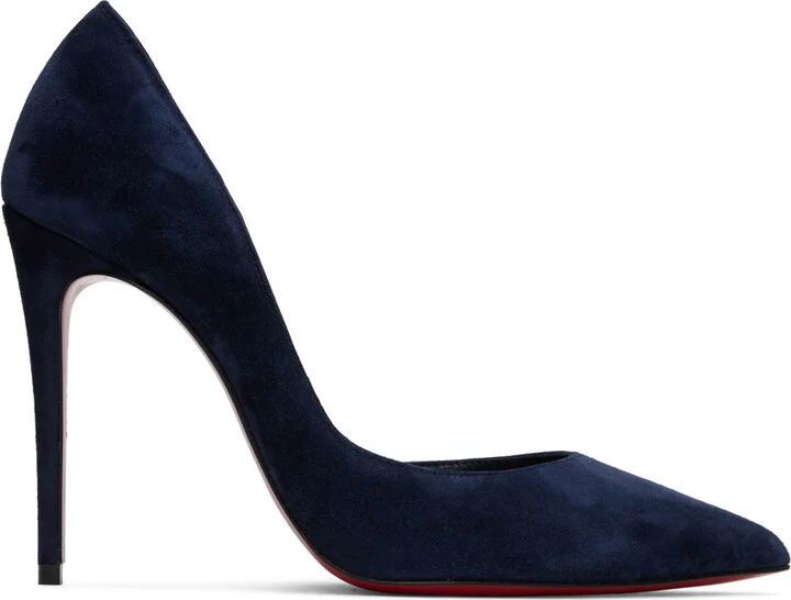 Christian Louboutin Navy Iriza Heels