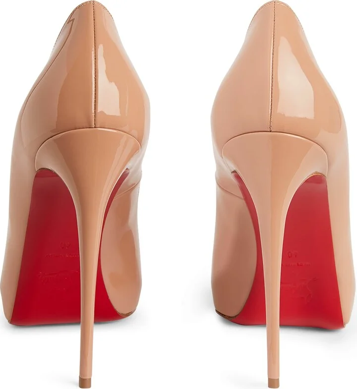 Christian Louboutin New Very Prive Patent Leather Pumps 120 - Image 3