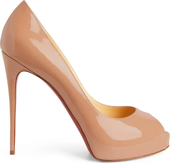 Christian Louboutin New Very Prive Patent Leather Pumps 120 - Image 4