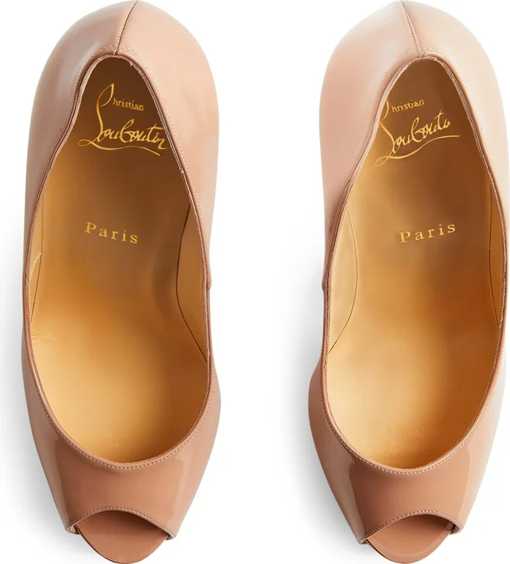 Christian Louboutin New Very Prive Patent Leather Pumps 120 - Image 6