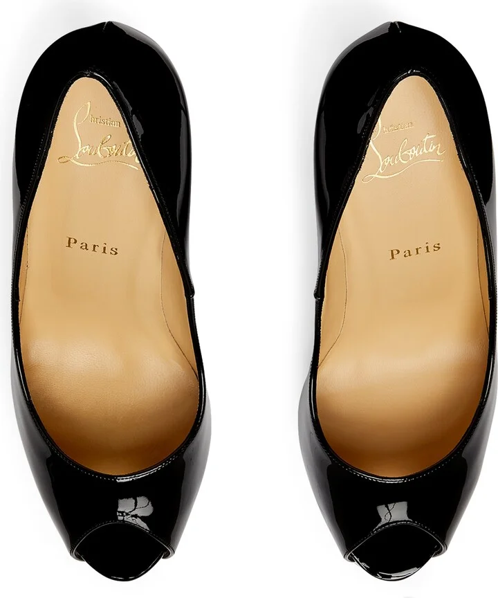 Christian Louboutin New Very Prive Patent Leather Pumps 120 - Image 3