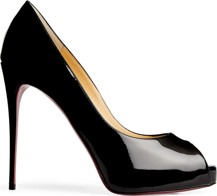 Christian Louboutin New Very Prive Patent Leather Pumps 120 - Image 5
