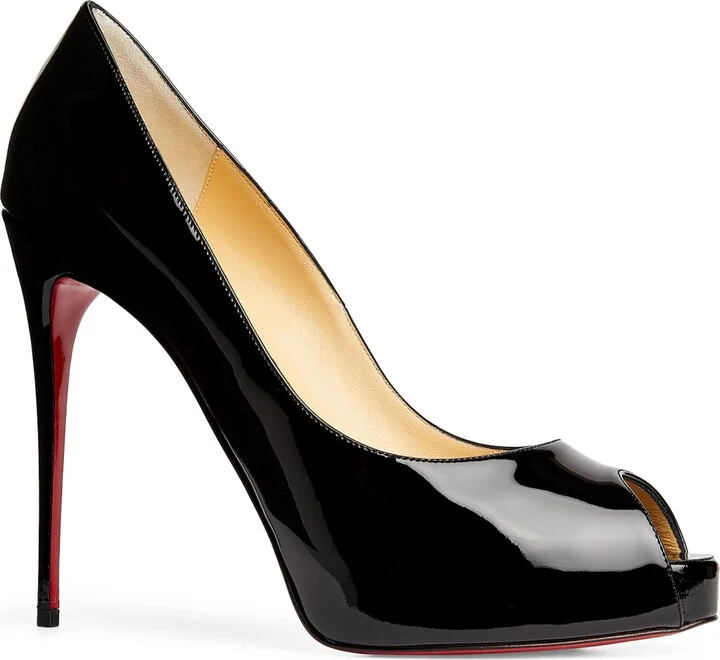 Christian Louboutin New Very Prive Patent Leather Pumps 120