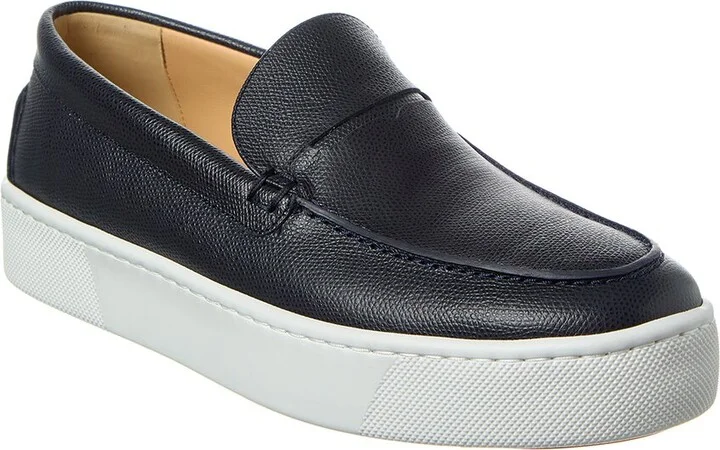 Christian Louboutin Paqueboat Leather Platform Sneaker