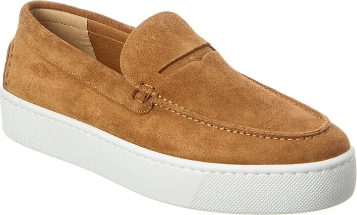 Christian Louboutin Paqueboat Suede Platform Sneaker