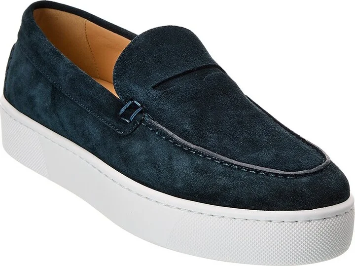 Christian Louboutin Paqueboat Suede Platform Sneaker