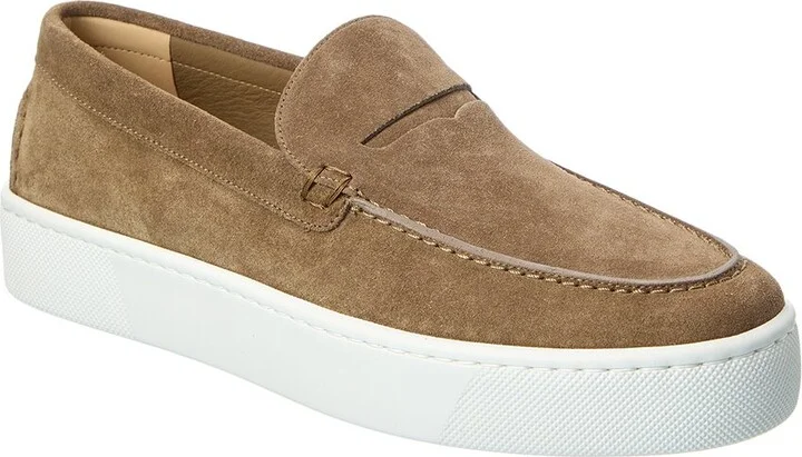 Christian Louboutin Paqueboat Suede Platform Sneaker