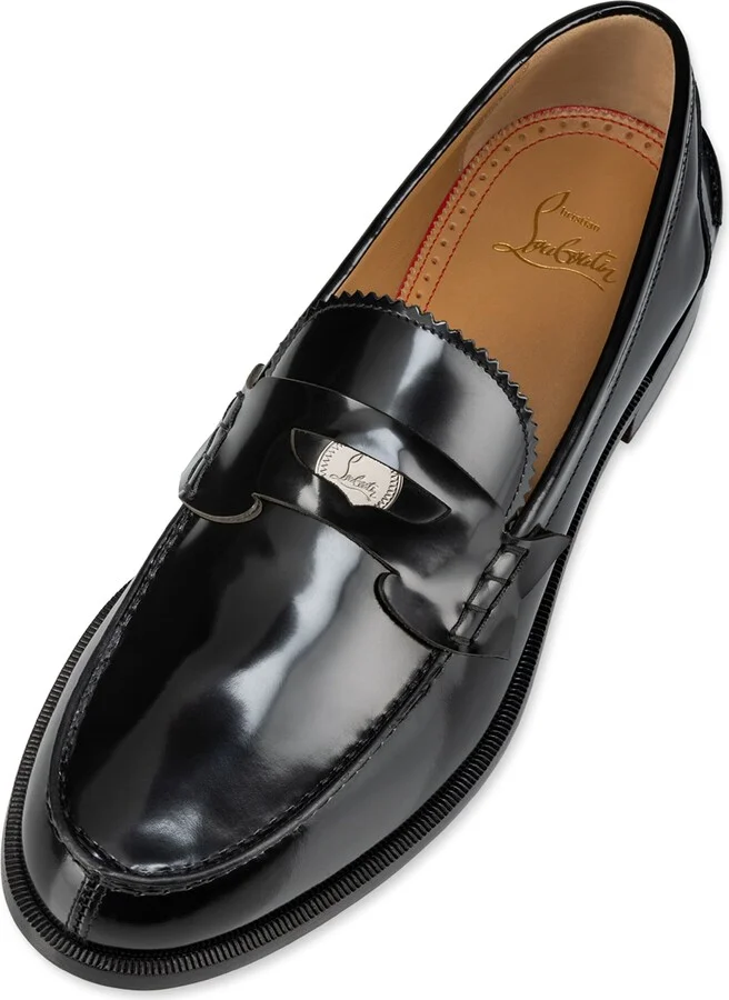 Christian Louboutin Penny Leather Loafers - Image 4