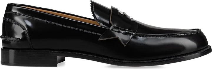 Christian Louboutin Penny Leather Loafers