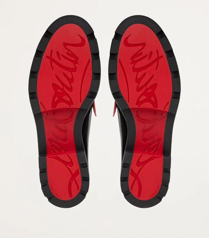 Christian Louboutin Penny Lug Donna Leather Loafers - Image 6