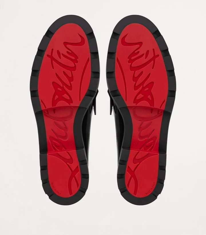 Christian Louboutin Penny Lug Donna Leather Loafers - Image 6