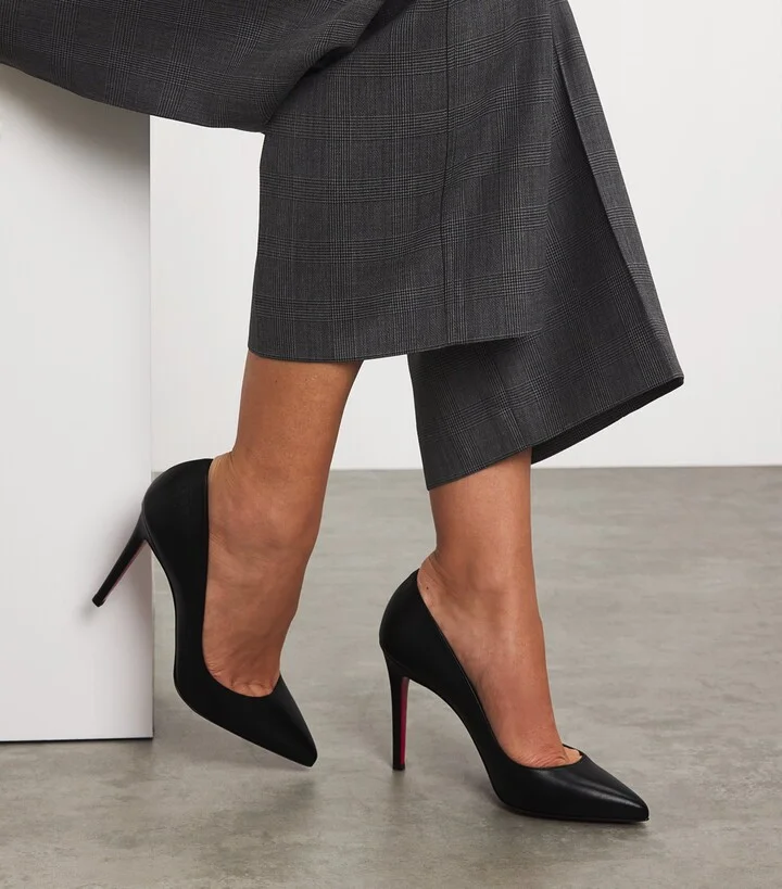 Christian Louboutin Pigalle Nappa Leather Pumps 100 - Image 2
