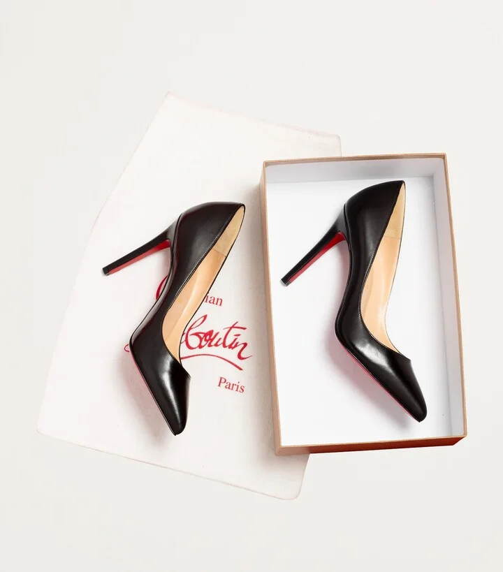Christian Louboutin Pigalle Nappa Leather Pumps 100 - Image 4