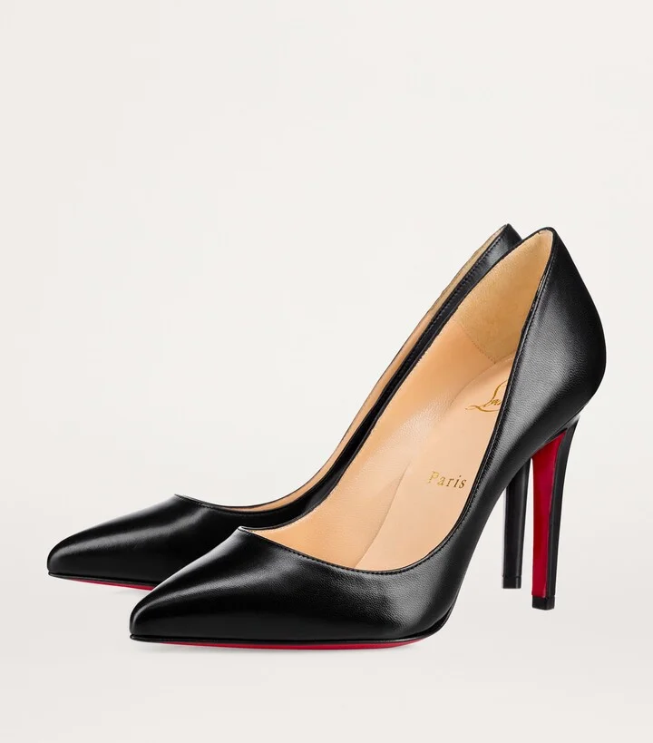 Christian Louboutin Pigalle Nappa Leather Pumps 100 - Image 5