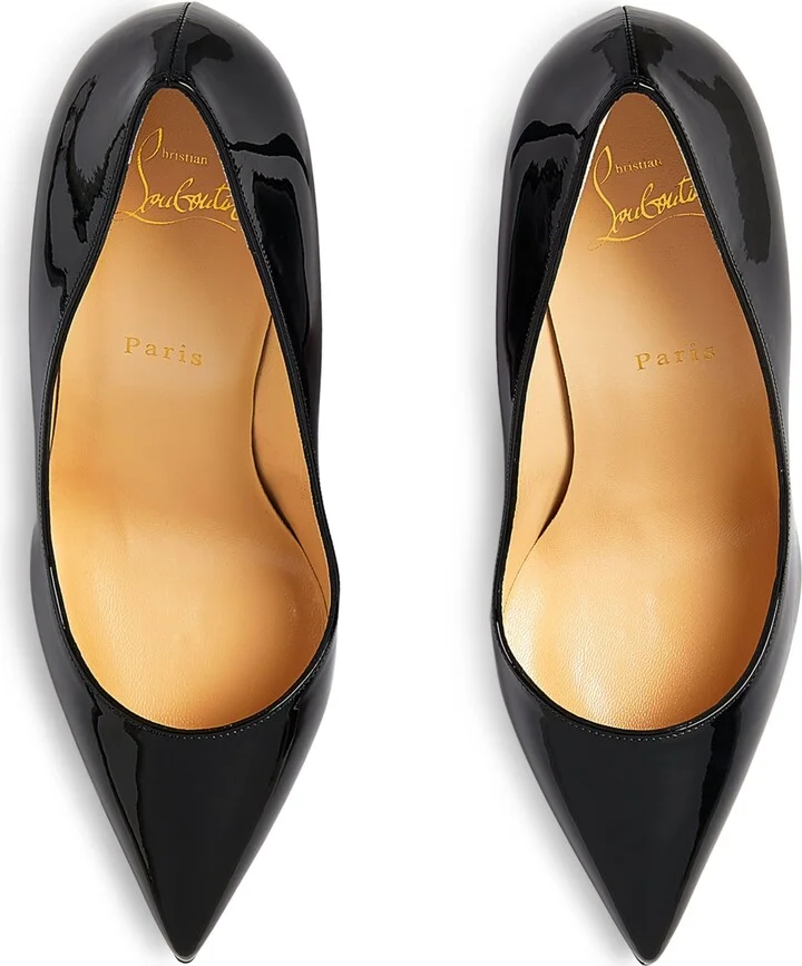 Christian Louboutin Pigalle Patent Pumps 100 - Image 3