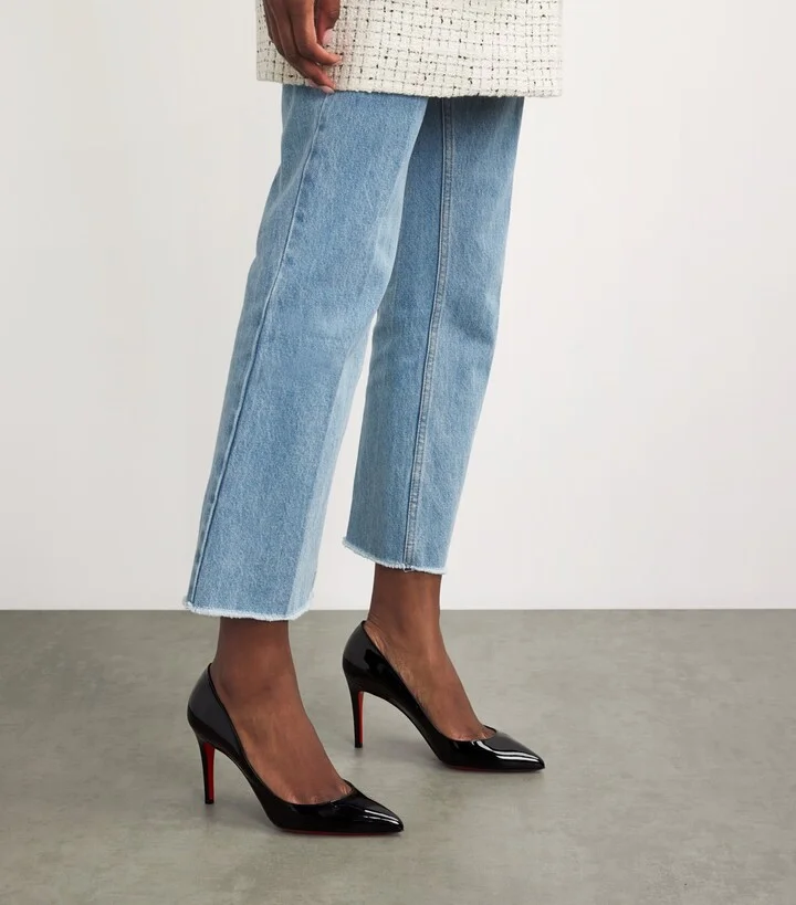 Christian Louboutin Pigalle Patent Pumps 85 - Image 6