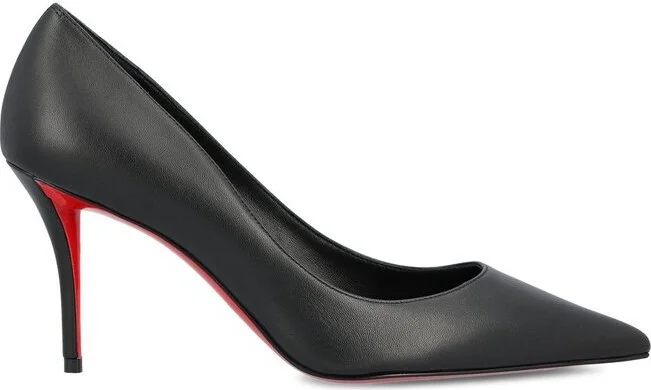 Christian Louboutin Pointed-Toe Slip-On Pumps